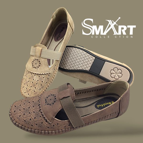 Comfortable  ladies mocassin shoe