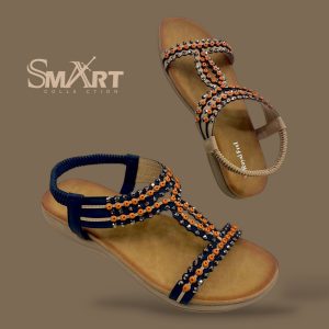 Woman comfortable soft belt slippers
