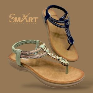 Woman comfortable soft styles belt slippers