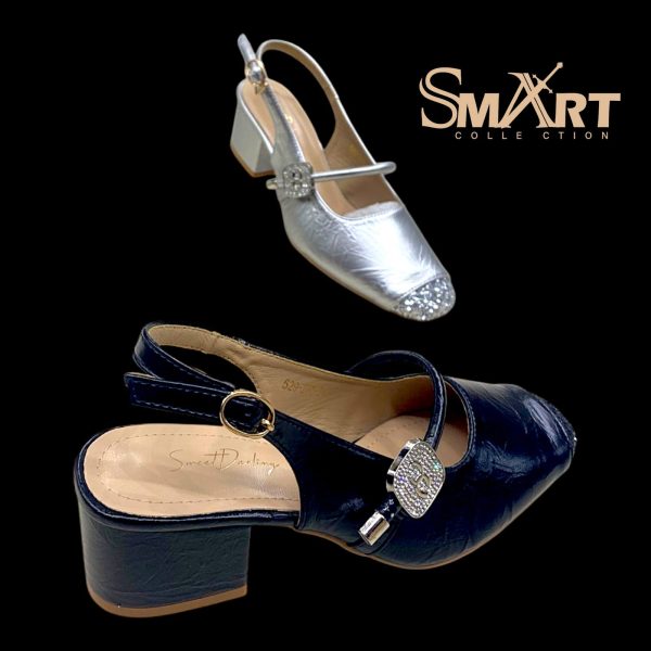 Heel Leather Women's Mary Jane Pumps