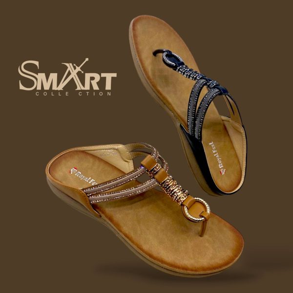 Woman comfortable soft slippers