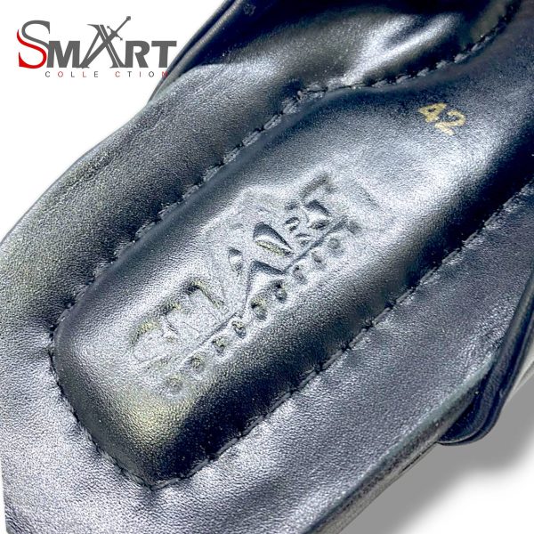 SMART New Two Belt Soft Lather Slipper For Men. - Image 3